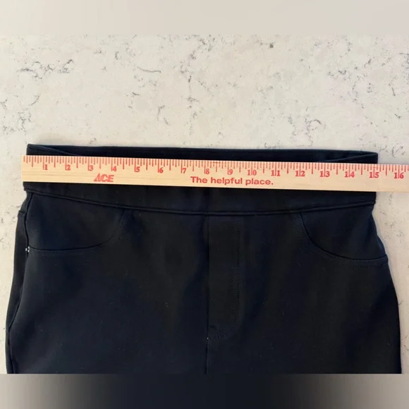 Spanx 20202R Perfect Black Ponte Ankle Pant Women’s Size L - Picture 11 of 15